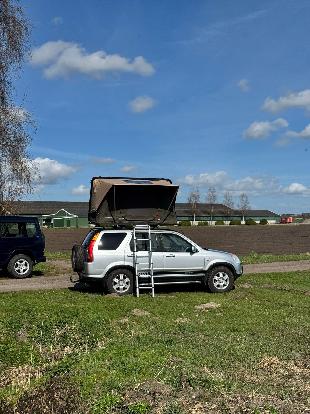 Daktent Hapro Vista met luifel en schoenenzak, Ophalen, Zo goed als nieuw, Tot en met 3