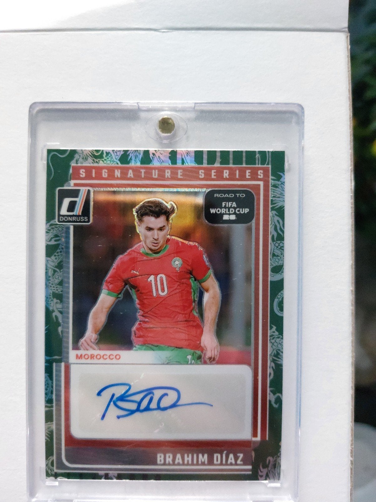 Brahim Diaz Prizm Signature Rare, Ophalen of Verzenden, Nieuw, Buitenlandse clubs, Spelerskaart