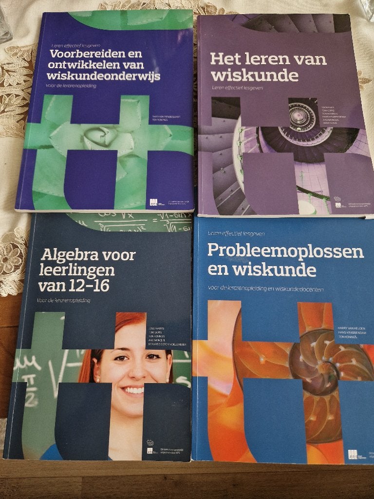 Probleemoplossen en wiskunde, wiskunde boeken, Boeken, Diverse auteurs, Zo goed als nieuw, Beta, HBO