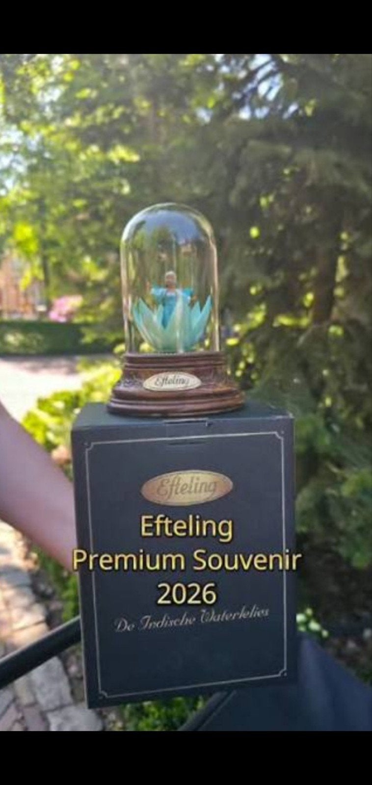Efteling Premium Souvenir 2026: De Indische Waterlelies, Ophalen, Nieuw, Beeldje of Poppetje