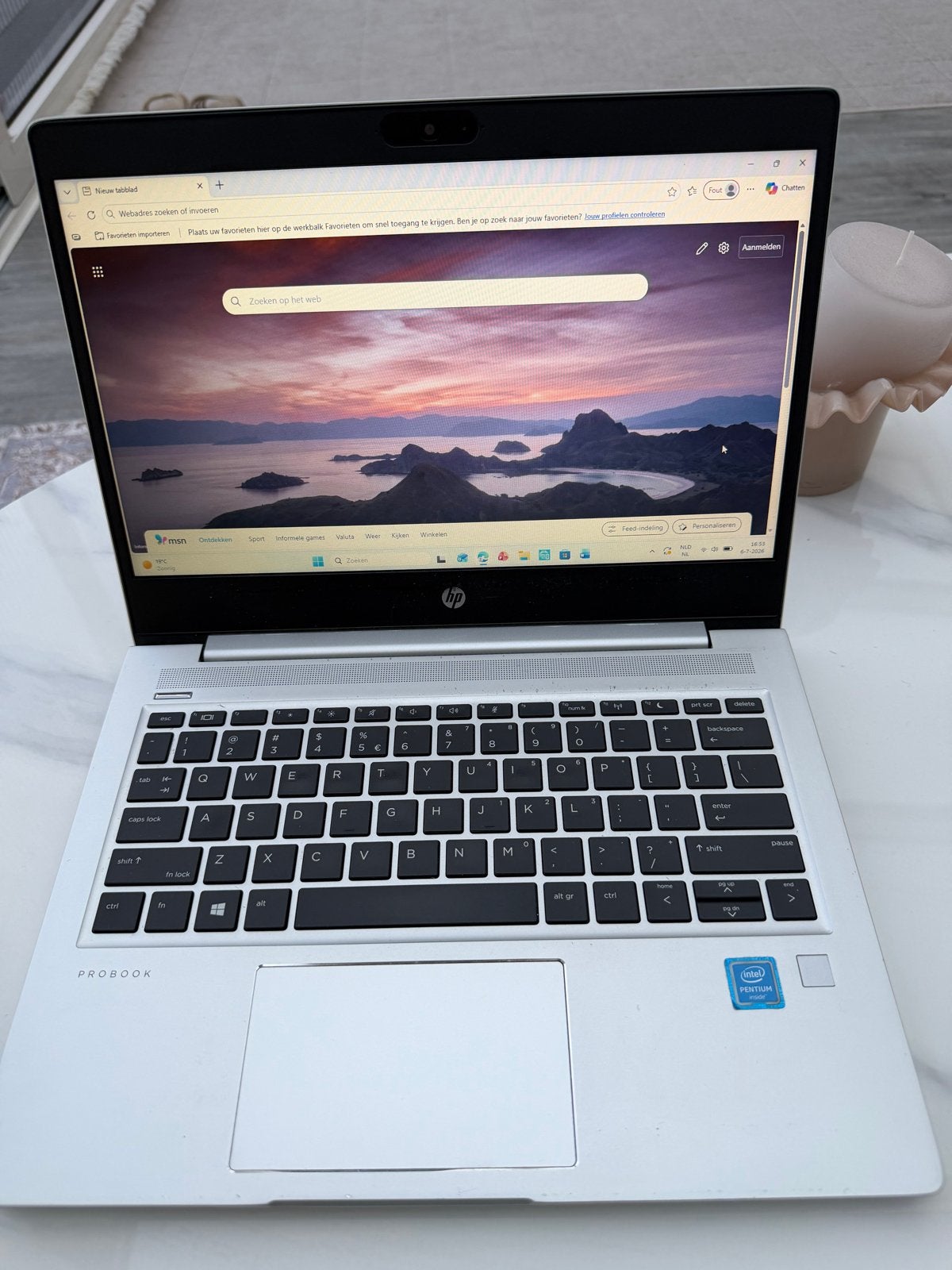 HP ProBook 430 G7     13.3 inch, Gebruikt, 2 tot 3 Ghz, Qwerty, 13 inch
