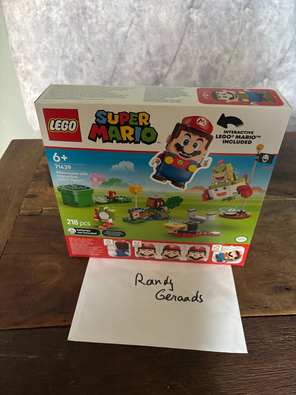 LEGO Super Mario 71439 Avontuur met interactieve Mario, Overige thema's, Lego, Nieuw, Ophalen of Verzenden