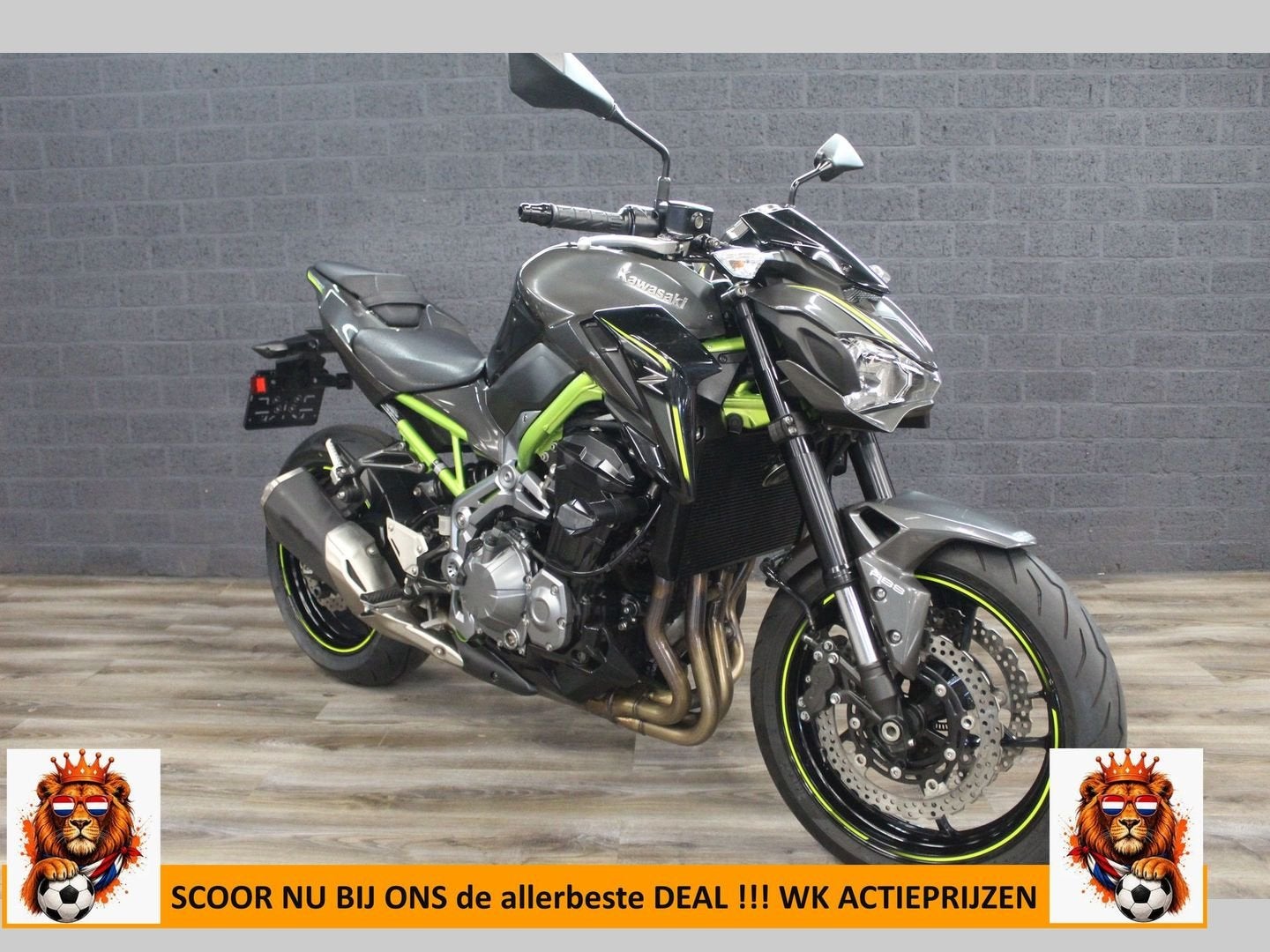 KAWASAKI Z900 (bj 2018) 23,194 km Onversleuteld, 4 cilinders, Motorrijbewijs A, 948 cc, Bedrijf
