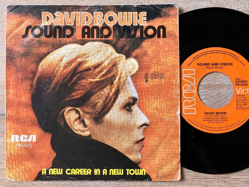 David Bowie, Cd's en Dvd's, Vinyl Singles, Gebruikt, 7 inch, Ophalen of Verzenden, Pop