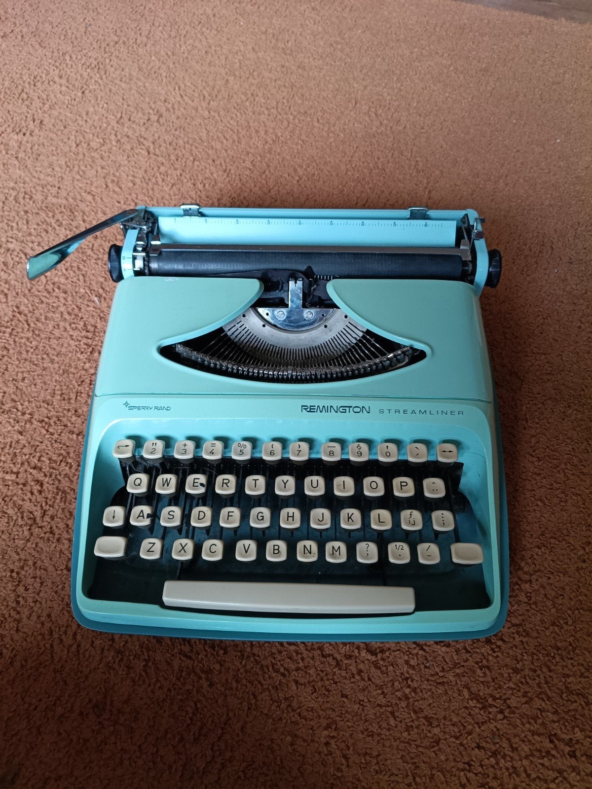 Vintage Remington streamliner typemachine, Ophalen of Verzenden