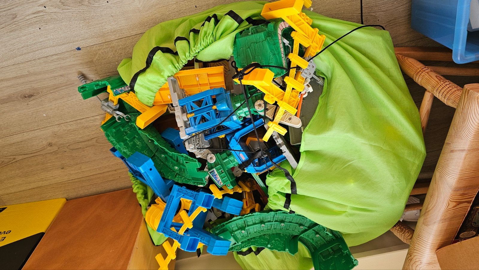 Grote zak Fisher Price Geotrax. Let op: alleen gebouwen en b, Ophalen, Gebruikt, Jongen of Meisje