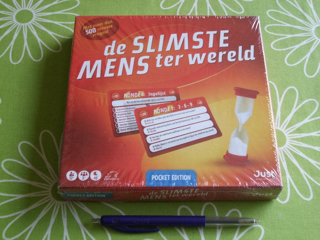 Nieuw in seal: De slimste mens pocket edition, Drie of vier spelers, Ophalen of Verzenden, Nieuw