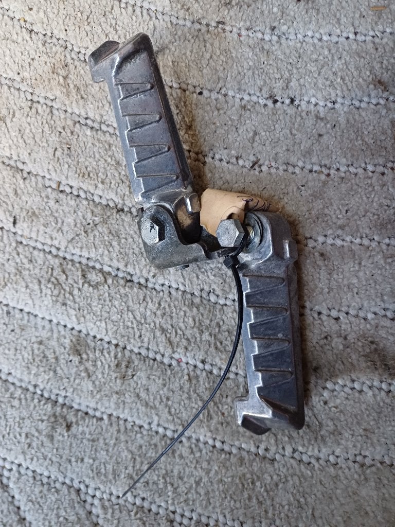 Peugeot ludix 10 inch passagiers voetsteunen gebruikt, Ophalen of Verzenden, Gebruikt, Peugeot