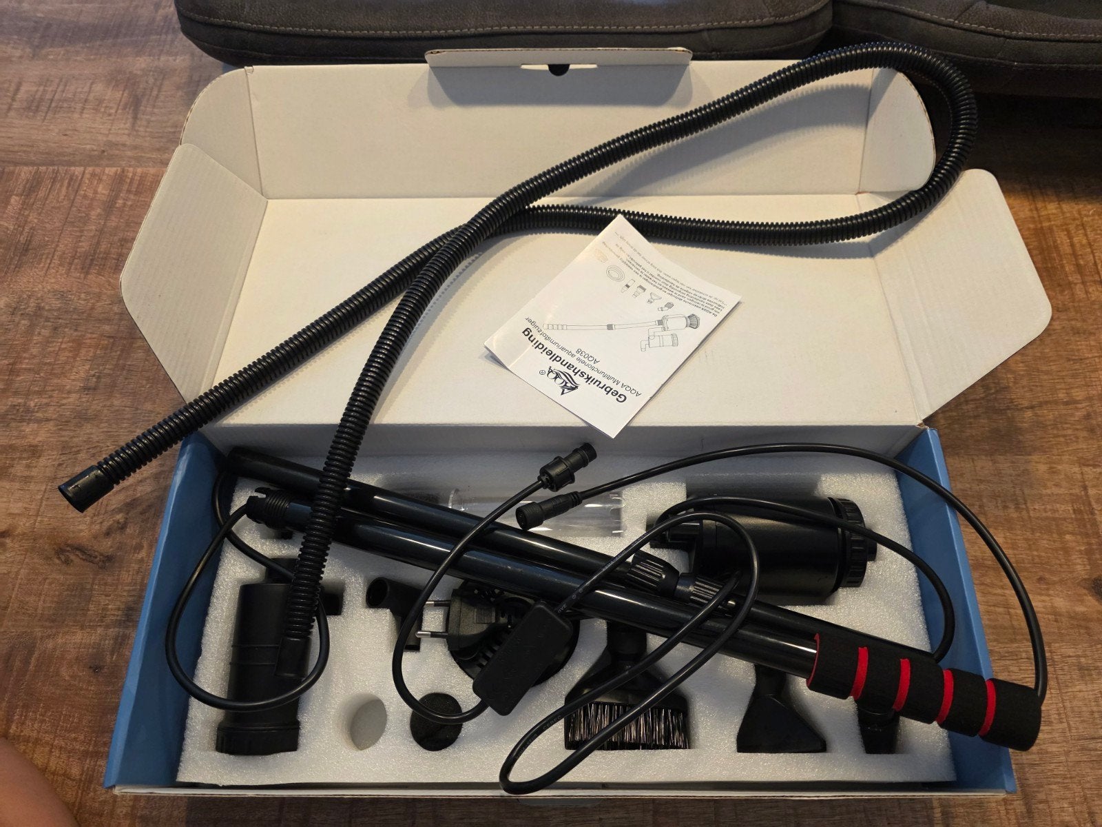 Aqua Multifunctional vacuum gravel cleaner, Dieren en Toebehoren, Ophalen, Zo goed als nieuw