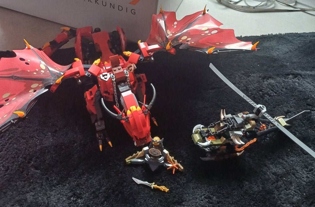 Lego ninjago firstborne, Kinderen en Baby's, Gebruikt, Lego, Compleet, Ophalen of Verzenden