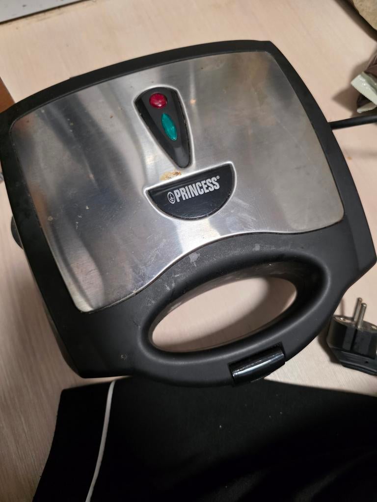 Gebruikt Princess Tosti-ijzer / Sandwich Grill, Ophalen of Verzenden, Gebruikt