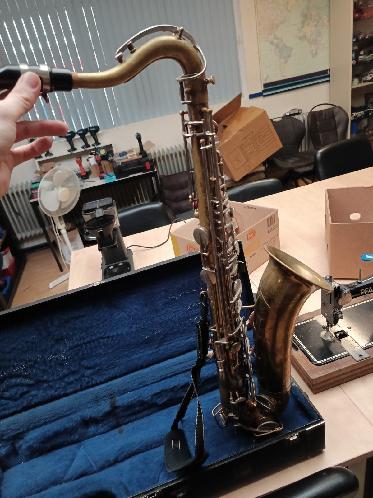 Vintage martin handcraft altsaxofoon, Muziek en Instrumenten, Blaasinstrumenten | Saxofoons, Ophalen of Verzenden, Gebruikt, Tenor