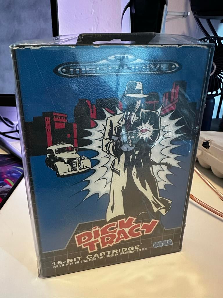DICK TRACY sega, Spelcomputers en Games, Games | Sega, 1 speler, Ophalen of Verzenden, Zo goed als nieuw, Vanaf 3 jaar