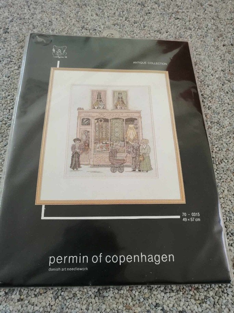 Permin of copenhagen borduur pakket, Ophalen, Nieuw, Handborduren, Borduurpakket