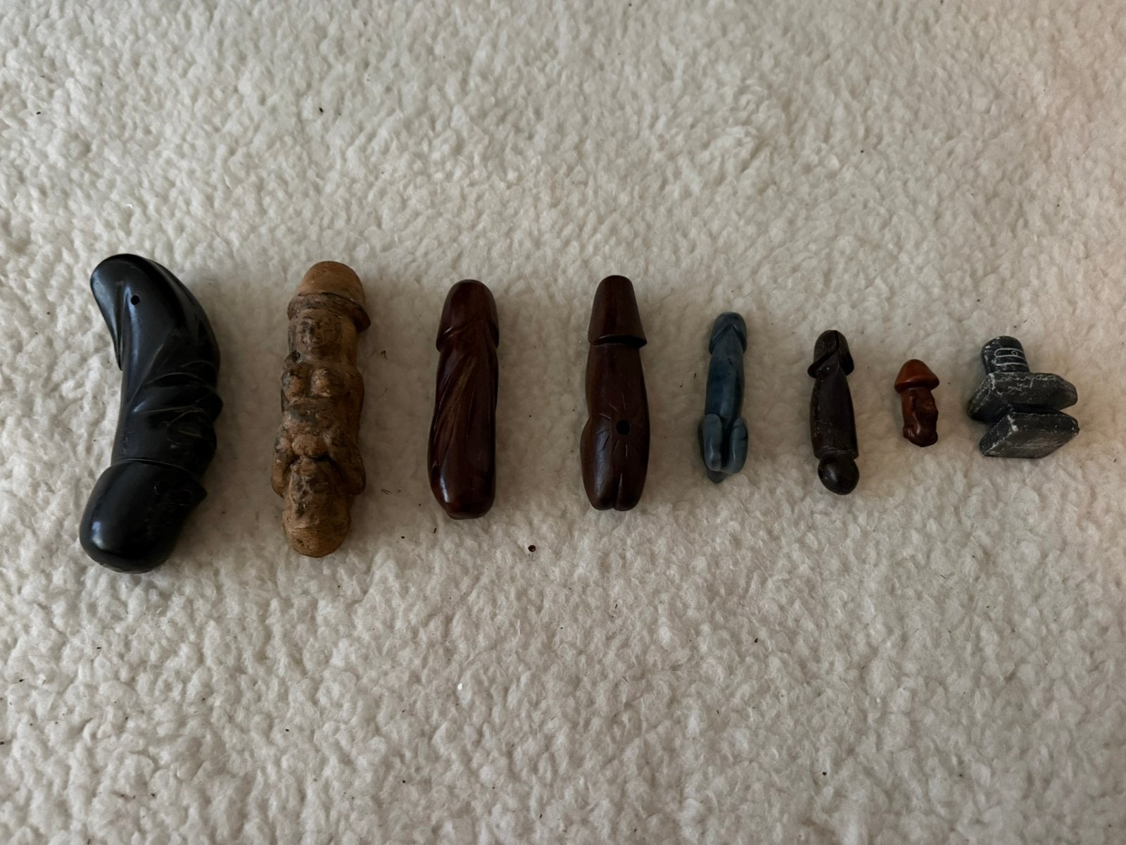 Vruchtbaarheid beeldjes amulet shiva lingam, Ophalen of Verzenden, Zo goed als nieuw