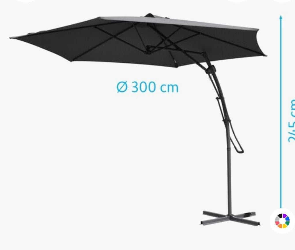 Doek voor zweefparasol, 3 meter doorsnee, Ophalen of Verzenden