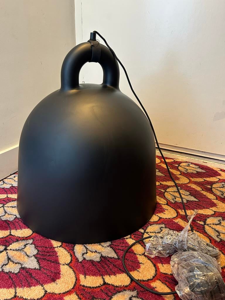 Normann Copenhagen Bell Lamp - Large Black, Ophalen of Verzenden, Nieuw, Metaal, 50 tot 75 cm