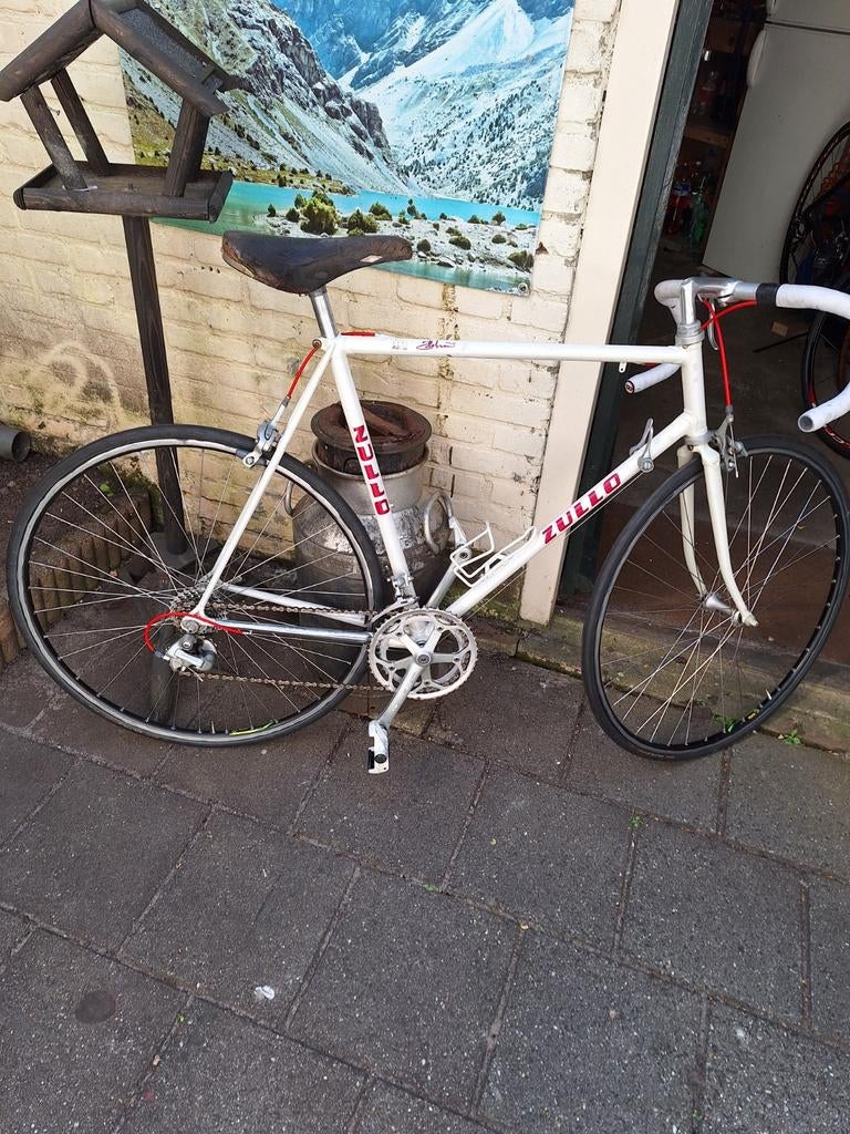 Zullo Retro Racefiets Shimano 105 - Maat 58, Fietsen en Brommers, Fietsen | Racefietsen, Ophalen