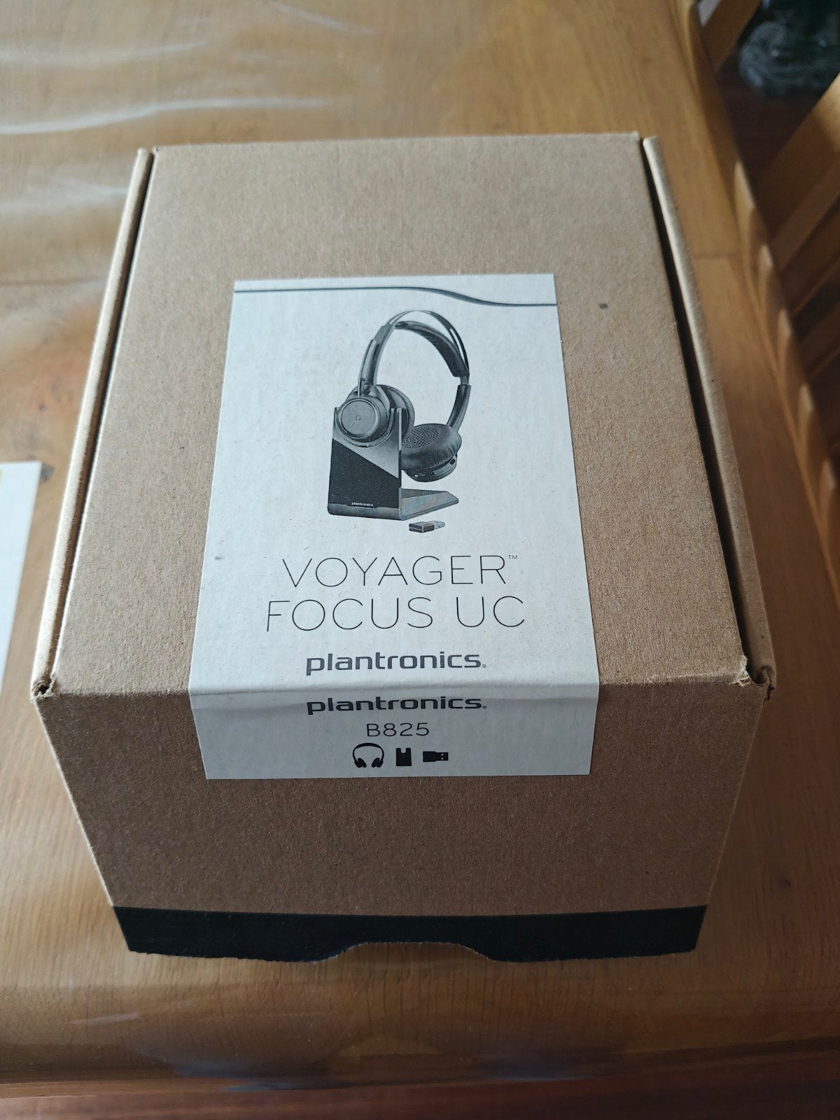 Plantronics Voyager Focus UC B825 Headset, Ophalen, Gebruikt, Over-ear, Overige merken