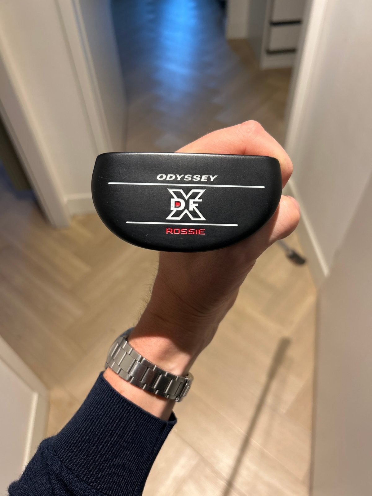Odyssey Rossie DF Putter - Zo goed als nieuw, Ophalen, Zo goed als nieuw, Club, Overige merken