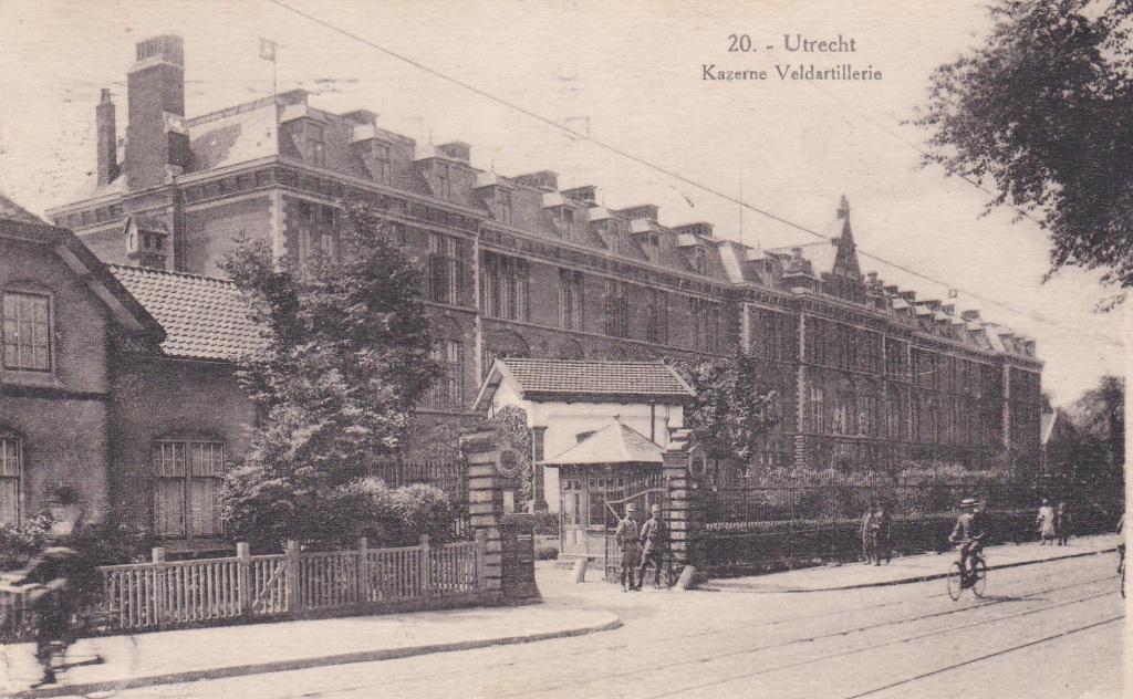 GA1798 Kromhout Kazerne Veldartillerie 1929 Utrecht Bunnik, Verzenden, 1920 tot 1940, Gelopen, Utrecht