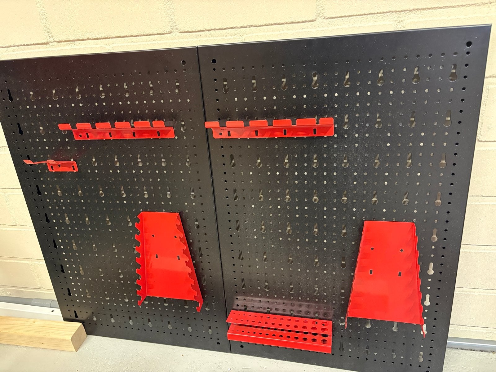 Gereedschapswand met haken en houders 80x60 Hornbach, Ophalen, Zo goed als nieuw, Gereedschapsopslag