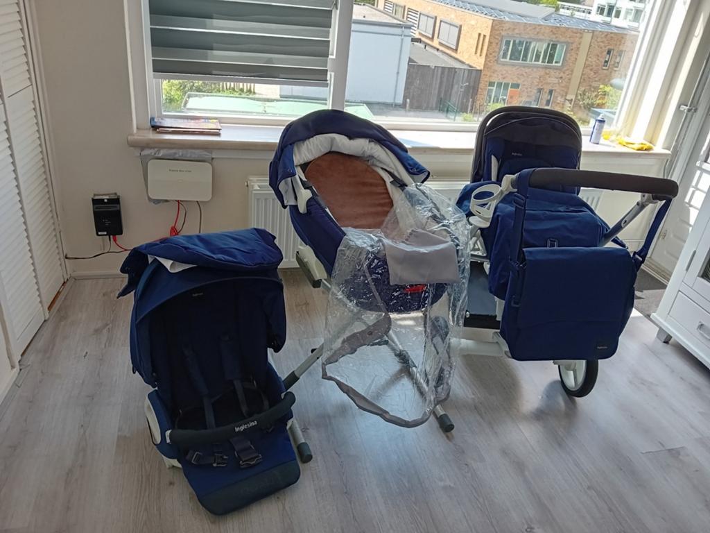Inglesina Aptica XT Combiwagen 3-in-1 Set, Overige merken, Ophalen of Verzenden, Zo goed als nieuw, Combiwagen