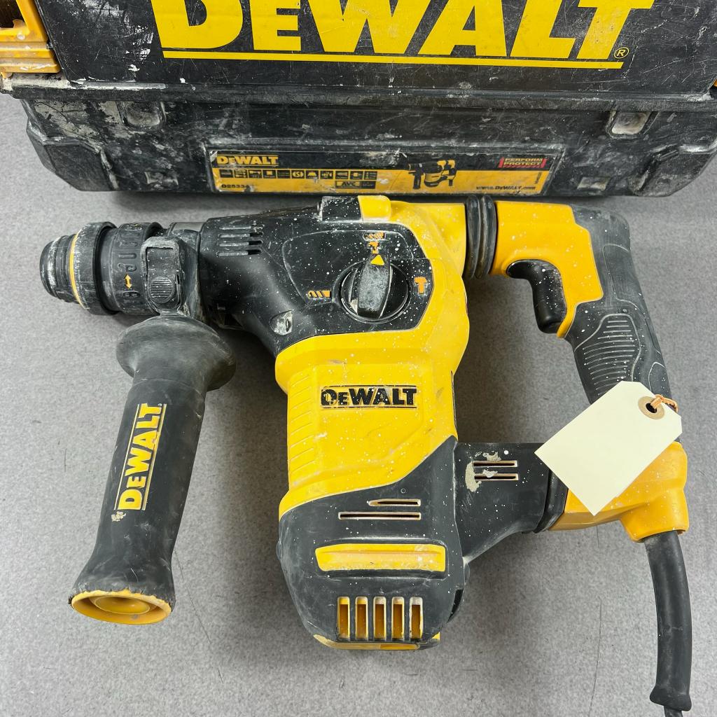 DeWalt D25334 SDS Plus Combi Hamer | koffer | 403728, Boor- en/of Breekhamer, Ophalen of Verzenden, Variabele snelheid, Gebruikt