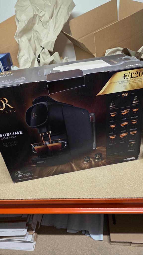 L’OR LM9012/60 Koffiezetapparaat voor capsules 5x, Ophalen of Verzenden, Koffiemachine