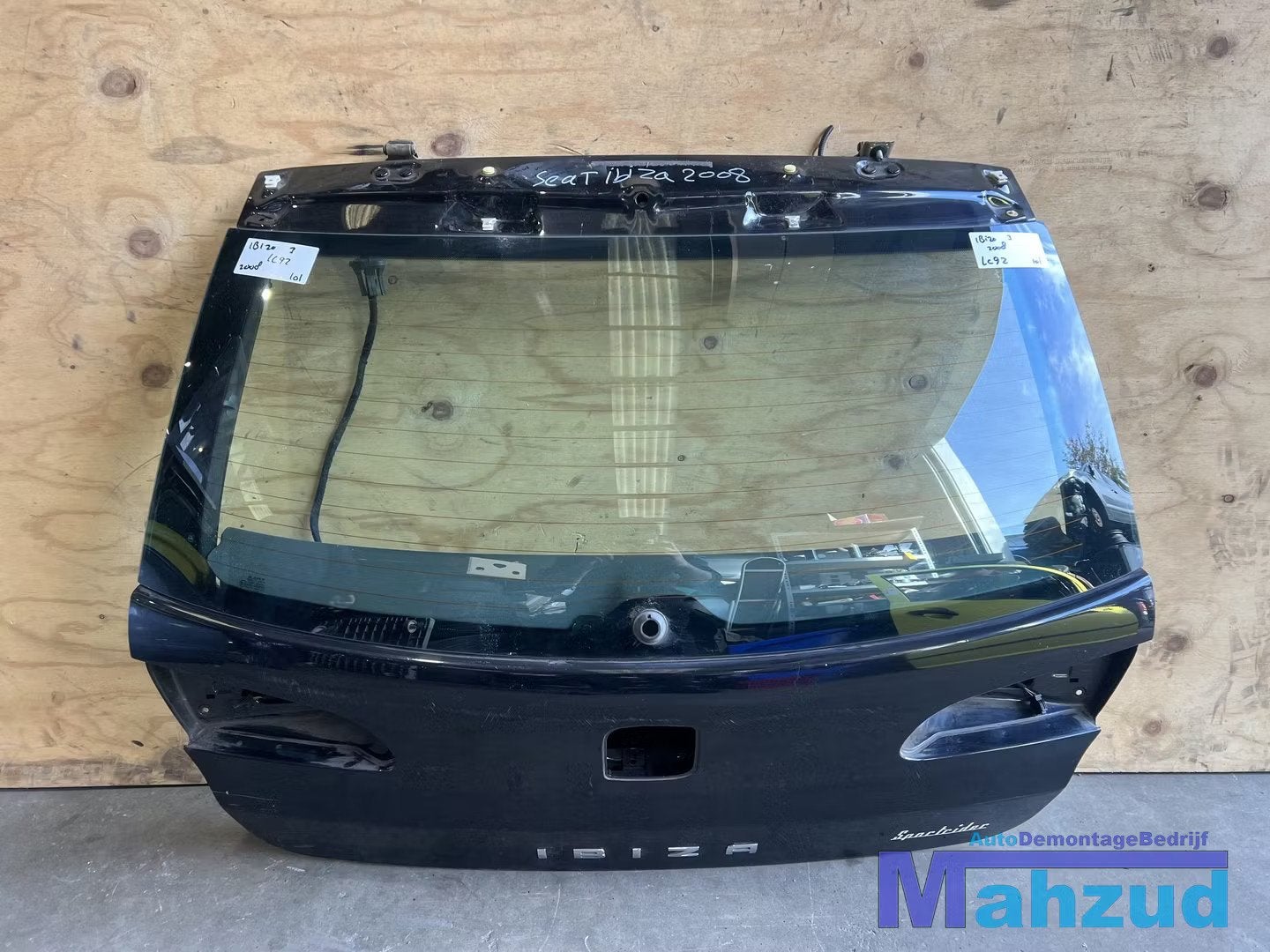 SEAT IBIZA 3 zwart LC9Z achterklep 2002-2009, Auto-onderdelen, Gebruikt, Deur, Autovia A-2, Km 585 585
08760  Martorell, ES, Ophalen of Verzenden