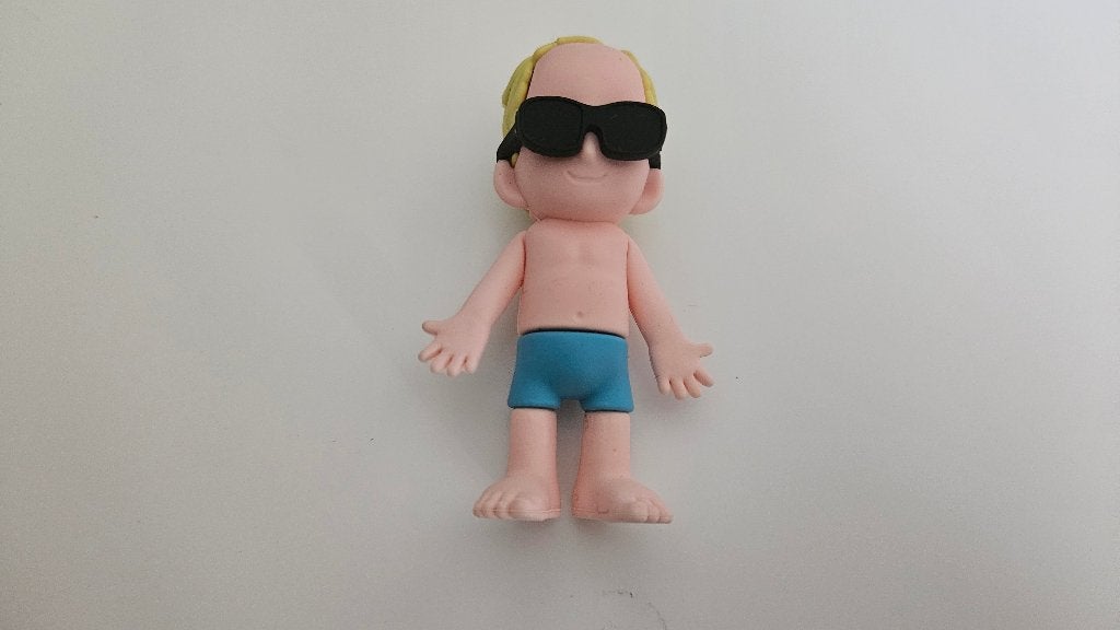 Bankzitters poppetje- Milo (Milo ter Reegen), Kinderen en Baby's, Ophalen of Verzenden, Zo goed als nieuw, Jongen of Meisje