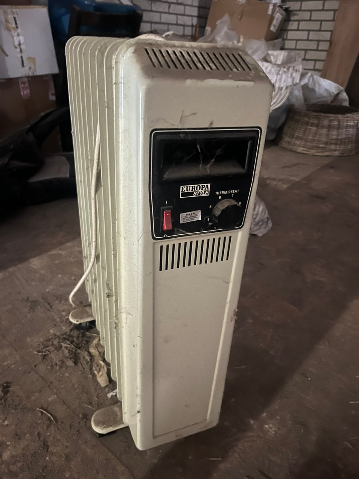 Elektrisch kacheltje, Witgoed en Apparatuur, Minder dan 60 m³, 3 snelheden of meer, Ophalen of Verzenden, Zo goed als nieuw