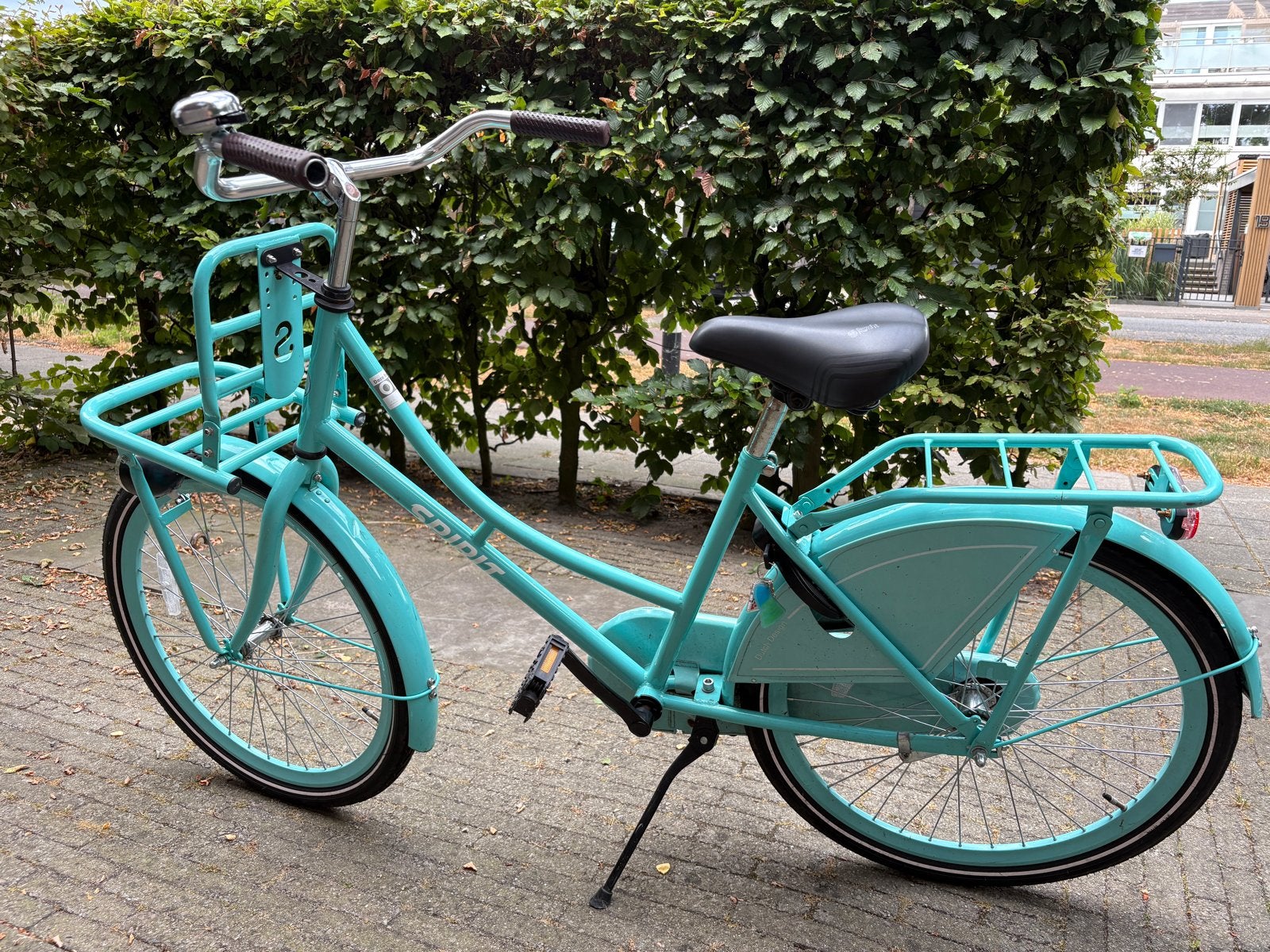 Spirit kinderfiets 24 inch met gebruikssporen, Ophalen, Gebruikt, Terugtraprem, 20 inch of meer