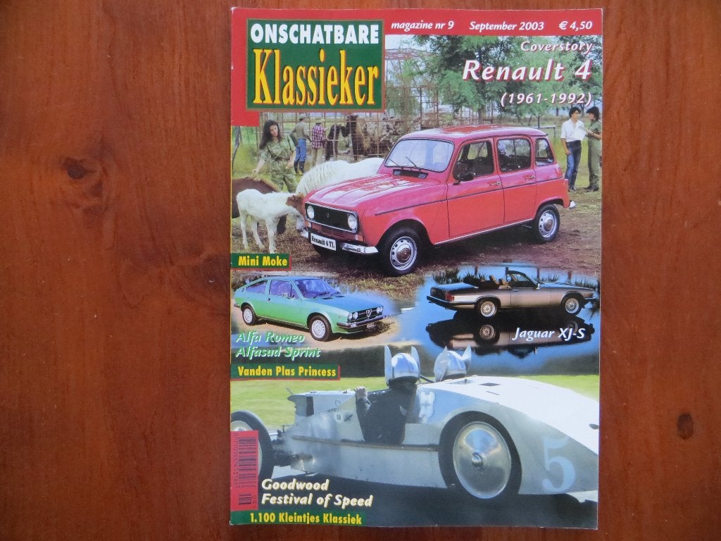 Onschatbare Klassieker 9 2003 Renault 4, Mini Moke, Princess, Ophalen of Verzenden, Nieuw, Renault