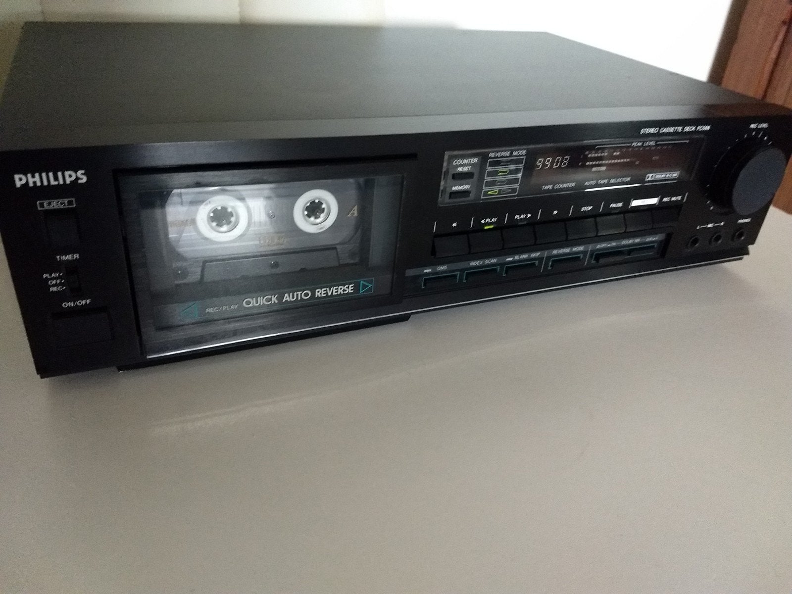 goede Philips Cassetterecorder FC566, Ophalen, Philips