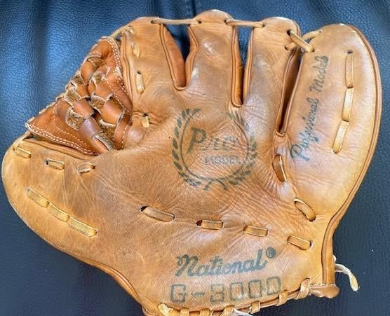 NCS JAPAN LEDEREN HONKBAL HANDSCHOEN NATIONAL G-3000, Sport en Fitness, Honkbal en Softbal, Ophalen of Verzenden, Honkbal, Handschoen