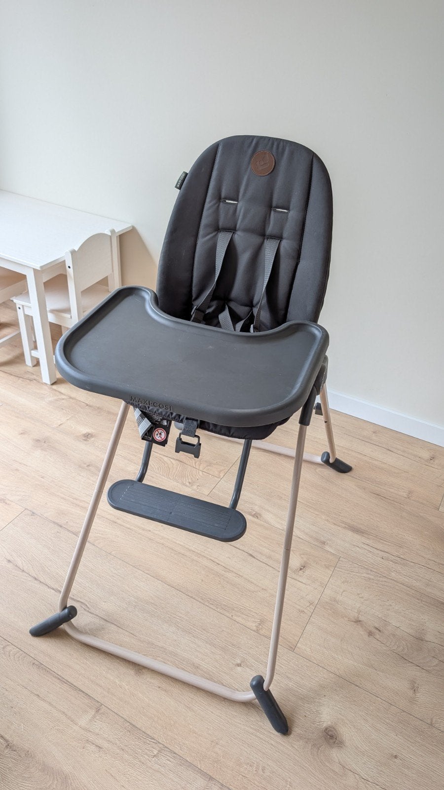 Maxi-Cosi Ava kinderstoel/eetstoel, inklapbaar, grijs, Ophalen, Gebruikt, Inklapstoel, Afneembaar eetblad