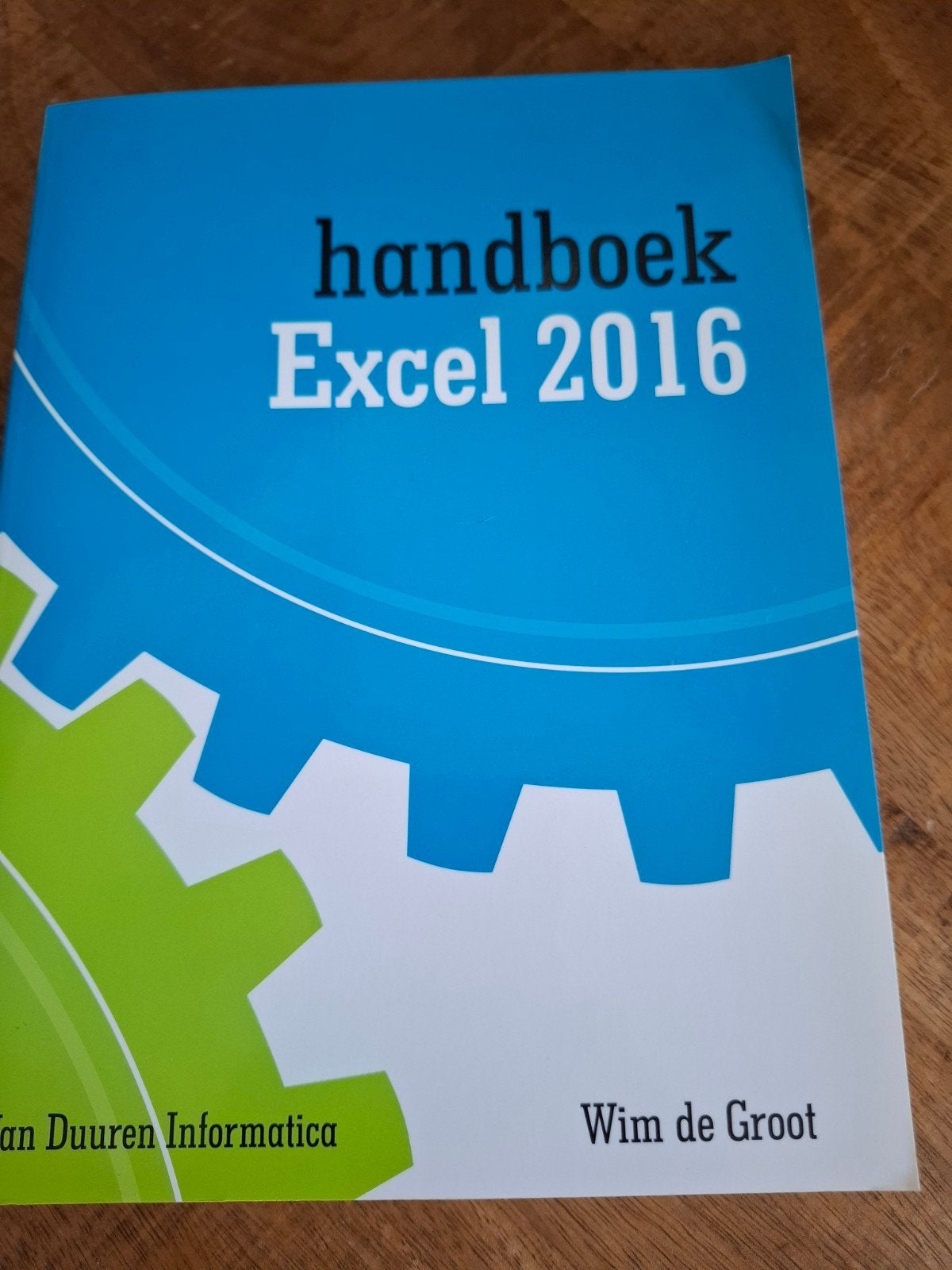 Handboek Excel 2016 - Wim de Groot, Wim de Groot, Software, Ophalen of Verzenden, Zo goed als nieuw