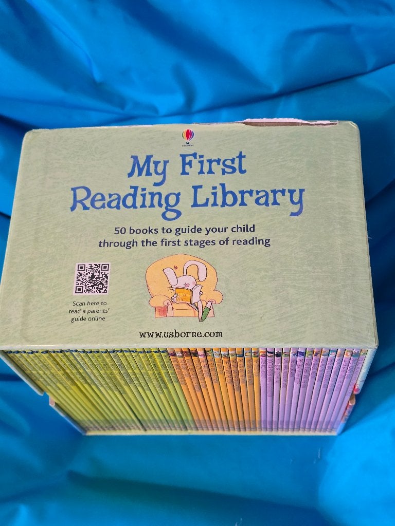 Usborne My Very First Reading Library 50 Books Set (English), Boeken, Ophalen, Gelezen, Fictie