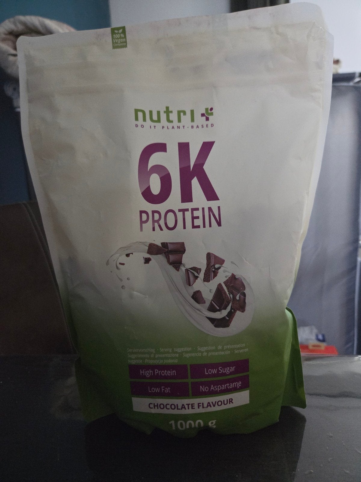 1 kilo chocolade eiwitpoeder - Nutri Do It Plant-Based, Ophalen of Verzenden, Nieuw, Poeder of Drank