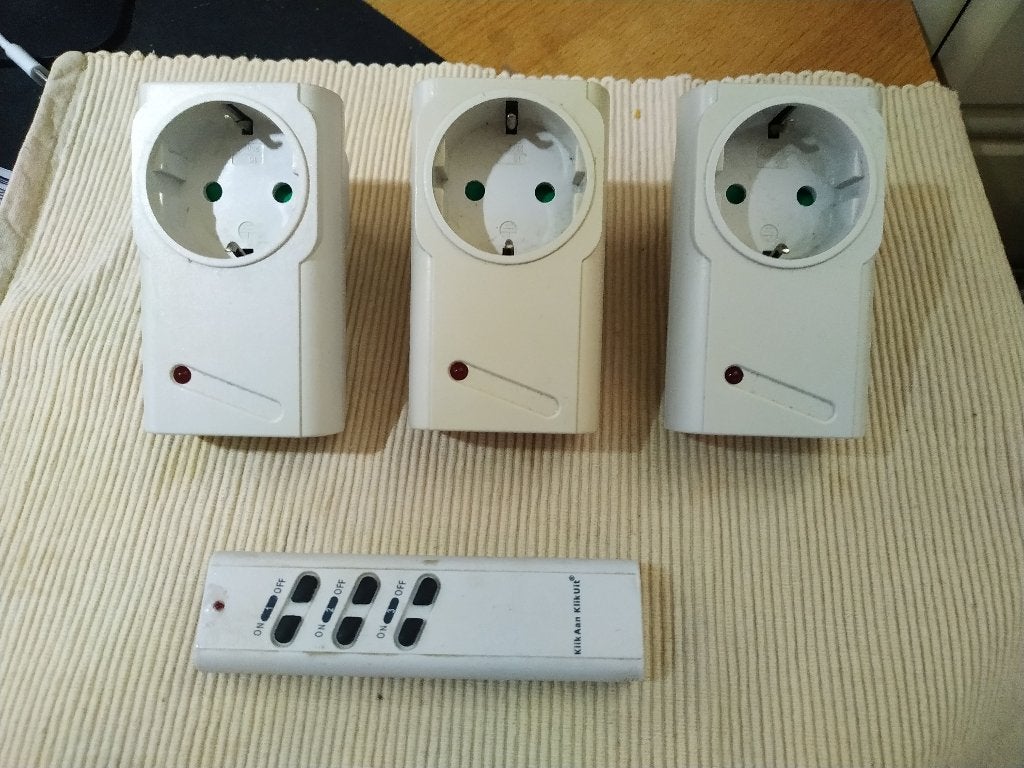 Klik Aan Klik Uit Schakelset APA3-1500R, Ophalen of Verzenden, Gebruikt