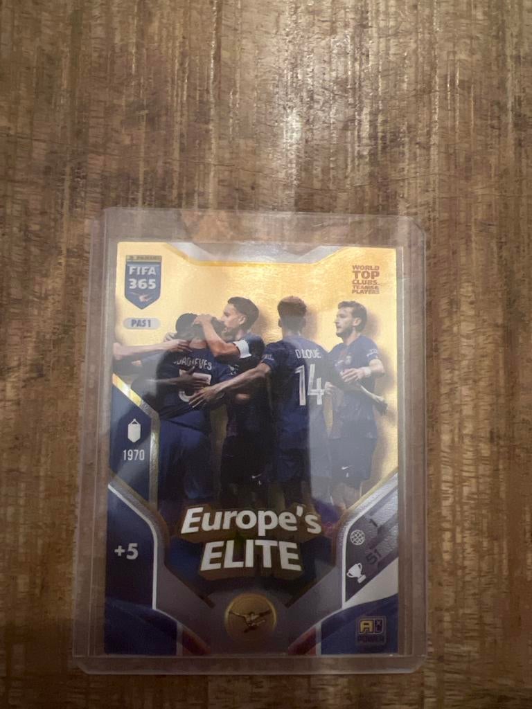 FIFA 365 Adrenalyn Europe's Elite Spelerskaart, Ophalen of Verzenden, Zo goed als nieuw, Overige sporten, Spelerskaart