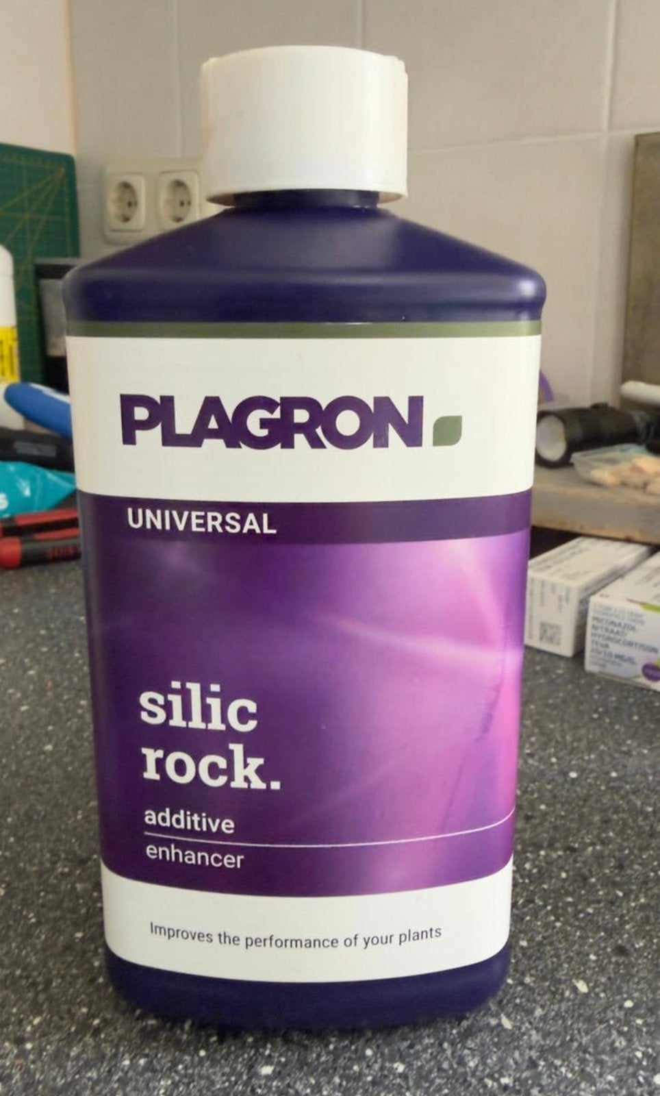 Plagron Silic Rock 1L ca. 90% vol, Ophalen, Zo goed als nieuw