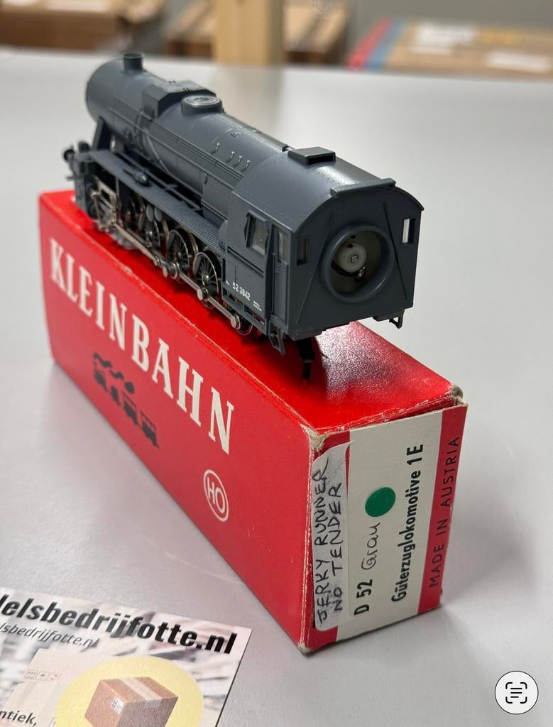 Kleinbahn HO H0 loc loco stoom locomotief los Grijs 52-2-10, Hobby en Vrije tijd, Modeltreinen | H0, Locomotief, Nieuw, Ophalen of Verzenden