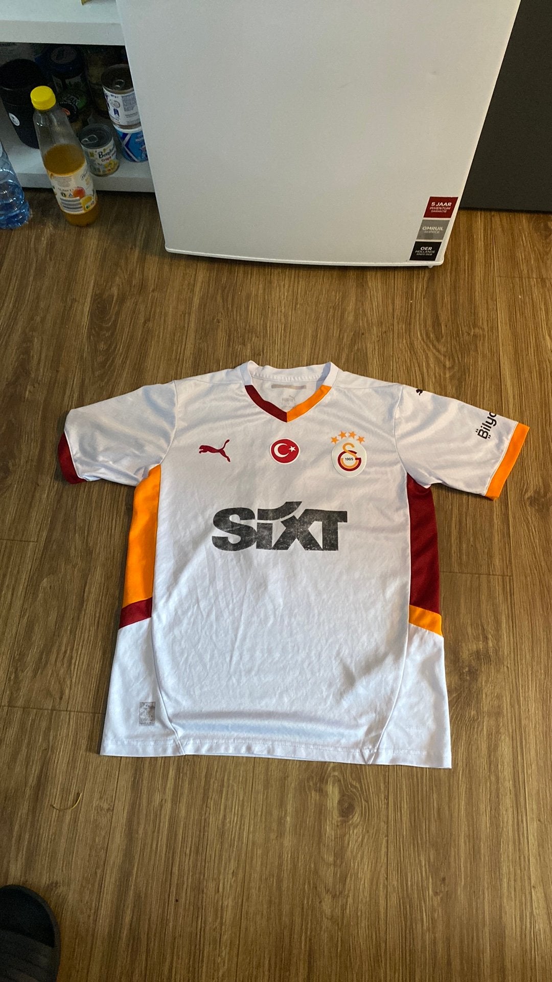 Galatasaray shirt 9 rugnummer(Maat M), Sport en Fitness, Voetbal, Ophalen, Gebruikt, Shirt