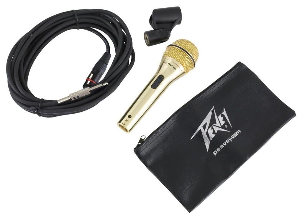 Peavey PVI 2 Gold Jack hoogwaardige microfoon Goud, ., Ophalen of Verzenden, Zo goed als nieuw, .