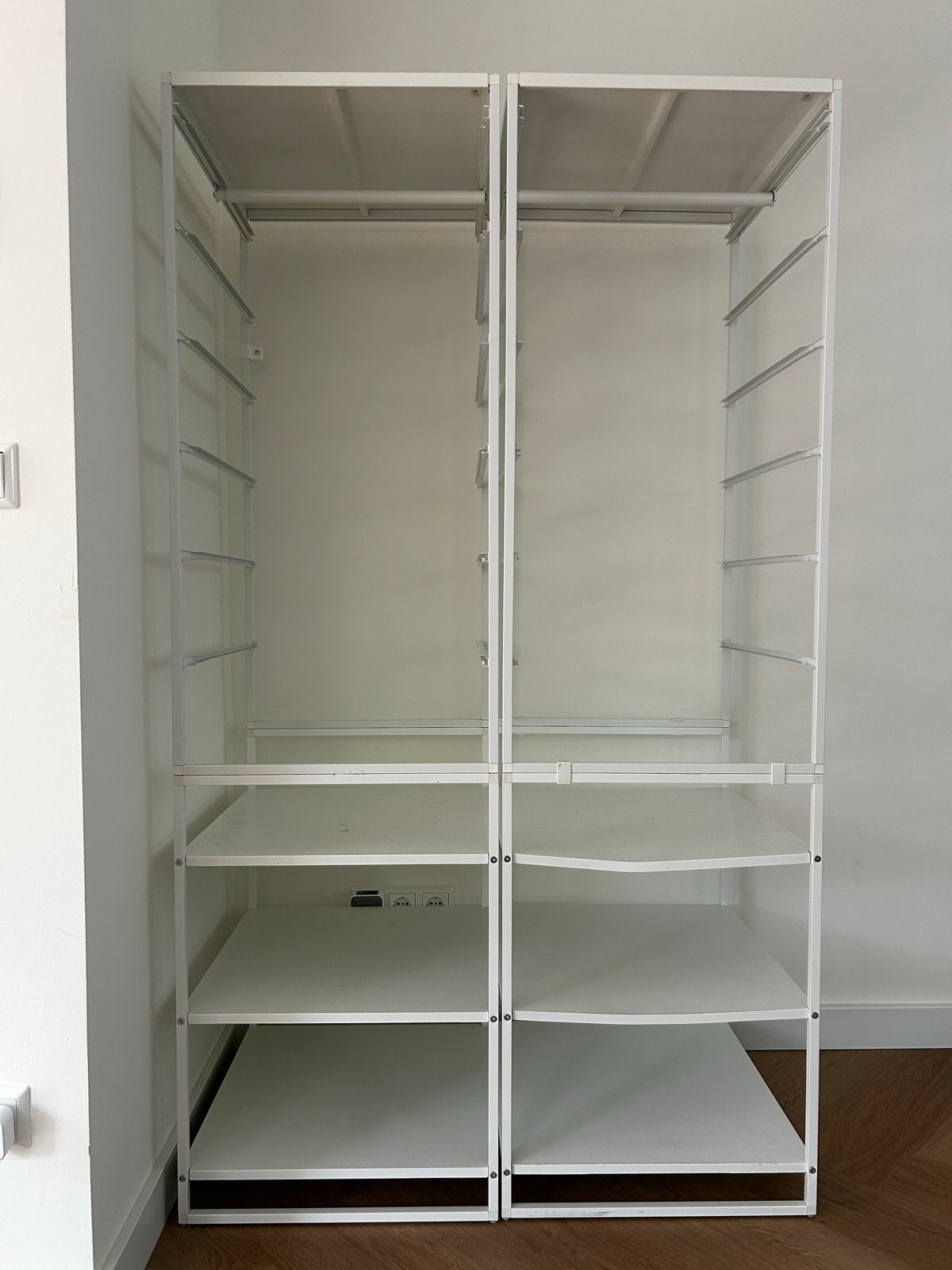IKEA JONAXEL open kledingkast/opbergsysteem, Ophalen, Met plank(en), 100 tot 150 cm, Zo goed als nieuw
