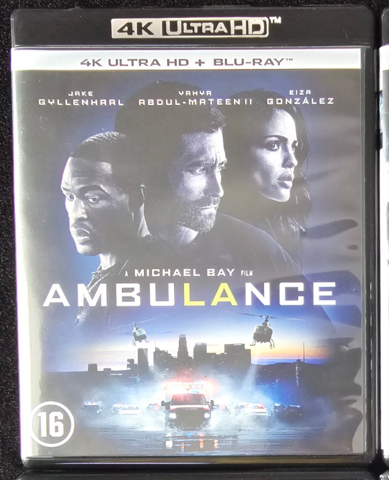 Ambulance 4K bluray, Cd's en Dvd's, Blu-ray, Ophalen of Verzenden, Zo goed als nieuw