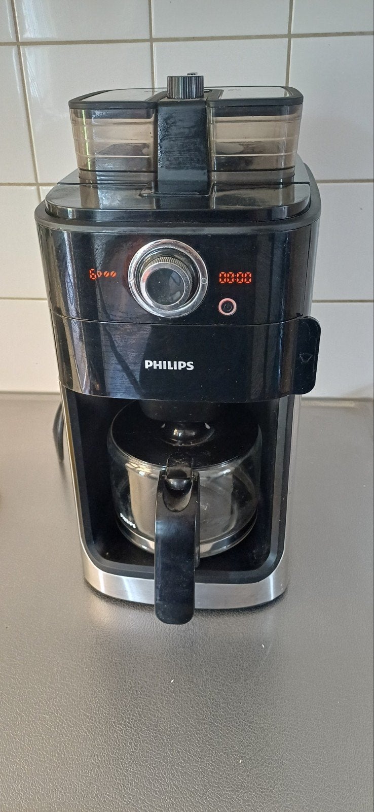 Philips bonen koffiezetapparaat met ingebouwde molen, Ophalen, Gebruikt, 10 kopjes of meer, Koffiemachine