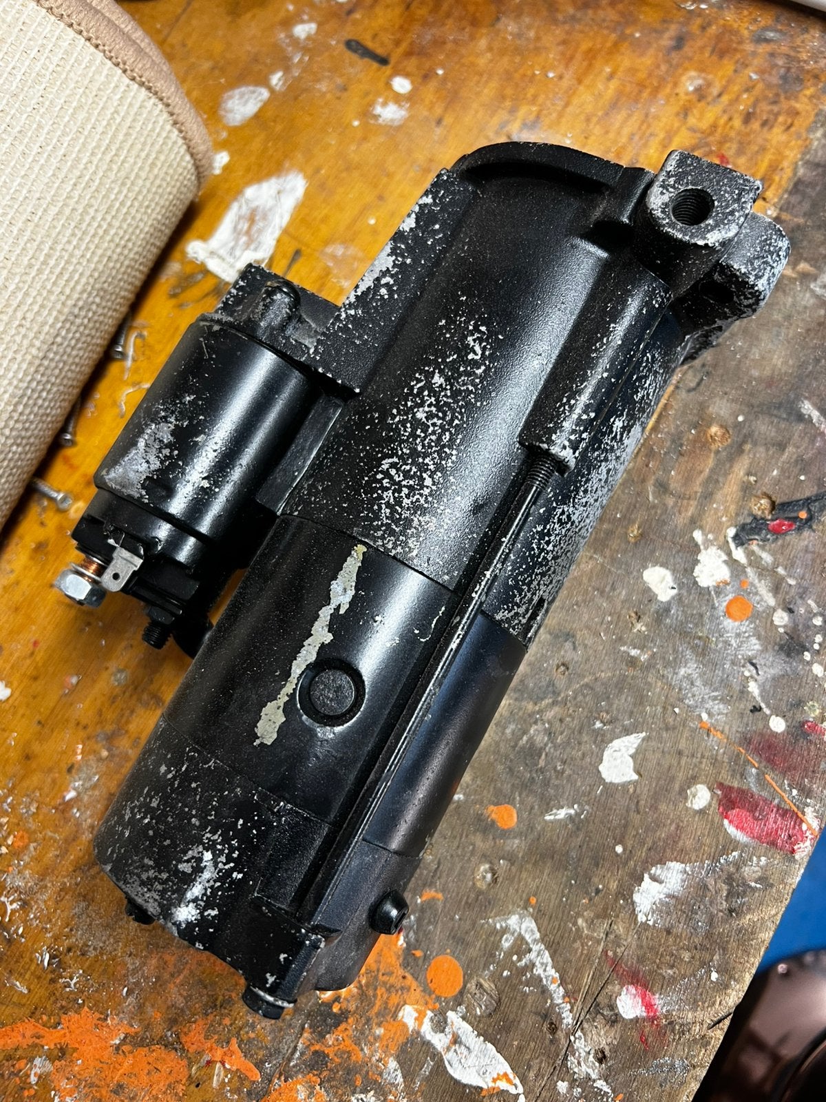 Gereviseerde startmotor Mitsubishi Pajero, Auto-onderdelen, Motor en Toebehoren, Ophalen, Gereviseerd, Mitsubishi